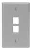 QuickPort Wallplates - 41080-2GP - Leviton Manufacturing