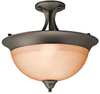 Semi-Flush Mts.-Bowl Style - 325599 - Light Center (The)