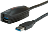 Usb Cable, 3.0 A Plug-Rcpt, 5M, Blk; Connector To Connector Roline - 43AC9953 - Newark, An Avnet Company