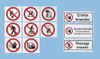 Prohibition Signs -- 1792491 - Image