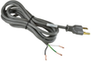 Power Cord, Nema5-15P, 8Ft, 10A, Gray; Connector Type A Volex - 93K2553 - Newark, An Avnet Company