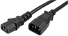 Power Cord, Iec C14-C13, 3M, Blk Rohs Compliant Pro Elec - 03AJ2494 - Newark, An Avnet Company