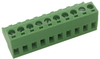 Terminal Block, Eurostyle 10 Position 24-12Awg; Pitch Spacing Multicomp - 04R6699 - Newark, An Avnet Company