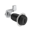 VISE ACTION® Compression Latch, Large Size, Slotted Recess, Aluminum Alloy, Powder Coated, Black - E3-19-156 - Southco