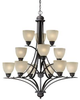 Large Chandeliers-Glass Shade - 305844 - Light Center (The)