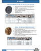 High Temp. Glass Filled Nylon Wheel -- W-3-HTGFN-6600-C5/8 (No Bushing)