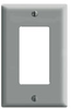 Decora#&0174; Wallplates - 80601-GY - Leviton Manufacturing