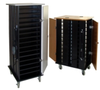 32 unit Netbook Charging Cart - Black/Cherry -- N-32-CH - Image