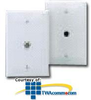 Leviton Hex Hole Wallplate-No Connector - 40539-HM - TelephoneStuff.com