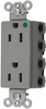 Connector, Power Entry, Rcpt, 15A, 125Vac, Grey; Connector Type Hubbell Wiring Devices - 47W9389 - Newark, An Avnet Company
