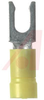 TERMINAL,FORK VINYL INSULATED; 12-10AWG; #10 STUD - 70044393 - Allied Electronics, Inc.
