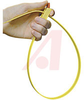 Releasable Tie; Nylon 6/6; 0.75 to 8.25in.; 29.6 in.; 1/2 in.; 200 lbs; Yellow - 70162693 - Allied Electronics, Inc.