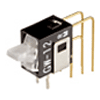 SWITCH ROCKER DPDT 0.4VA 28V - GW22LHVF - NKK Switches