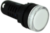 Pilot Light, 22Mm, White, 24V; Led Color Vcc (Visual Communications Company) - 31AC5963 - Newark, An Avnet Company