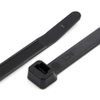 ACT AL-48-175-0-L Heavy Duty Cable Tie, Zip Tie, 175 lb, 48 inch, UV Black, Bag of 50 - 21599 - Waytek, Inc.