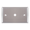 1-Gang φ10.3mm Diameter Single Device Wall Plates, Stainless Steel Standard Size Polished Finish - 121SBS - Suzhou Ele Mfg Co., Ltd.