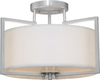 2570-02-55 Semi-Flush Mts.-Drum Shade - 315237 - Capital Lighting, Inc.