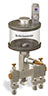 Levelux Clear View Multiple Feed Manual Lubricator, 9 oz Acrylic Reservoir, 3 Feeds, 1/4” OD Tube Outlets - B5178-009AB031W - Oil-Rite Corp.