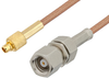 MMCX Plug to SMC Plug Cable 60 Inch Length Using RG178 Coax - PE3W07653-60 - Pasternack