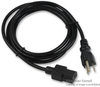 Power Cord, Nema5-15P/iec C13, 7.5Ft, 10A 125V, Black; Connector Type A Multicomp - 11J3541 - Newark, An Avnet Company