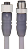 Sensor Cord, 5P M12 Rcpt-Free End, 9.8 ; Connector Type A Alpha Wire - 48AC6078 - Newark, An Avnet Company