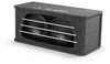 Enclosed Subwoofer System with Dual 10W3v3-4 Subwoofer Drivers, Dark Gray / Black Carpet (1000 W, 2 &Icirc;&copy;) - Ported Enclosure -- HO210G-W3v3 - Image