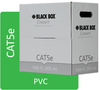 1000-ft. CAT5e 100-MHz Solid Bulk Cable UTP CM Green - C5E-CM-SLD-GN - Black Box