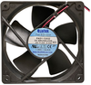 120x120x32mm, 12VDC, 111.71 CFM, 2 Wire Leads, Ball Bearing DC Axial Fan -- FAD1-12032CBHW12 - Image