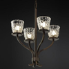 GLA-8780-56-CLRT-DBRZ Mid. Chandeliers-Glass Up - 670996 - Capital Lighting, Inc.