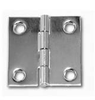 Hinges, Butt Hinges, Stainless Steel, Marine Butt Hinges Polished Stainless with holes -- SP0992 - Image