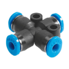 Fittings, Couplings, and Distributors - 2171-QSMX-4-ND - DigiKey