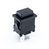 Pushbutton Switches - 1400-PB1973BBLKBLKEF0 - New Yorker Electronics Co., Inc.