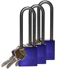 Purple Aluminum Padlocks - 123309 - Brady Corporation