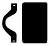 Standard Wall Plate - 71121 - Mulberry Metal Products, Inc.