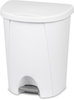 Sterilite Step-On Wastebasket - 13287 - U.S. Plastic Corporation