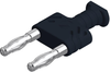 Conn, Banana, Plug, 32A, Solder, Blk; Gender Hirschmann Test And Measurement - 71AC1624 - Newark, An Avnet Company