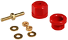 Test Receptacle, Pin-Receptacle, 50A, Ww, Red; Product Range Superior Electric - 06F008 - Newark, An Avnet Company
