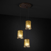 GLA-8818-16-GLDC-DBRZ Mini Pendants-3 Light Cluster - 670947 - Capital Lighting, Inc.