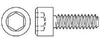 Flat Head Socket Cap Screw -- Metric Series - Image