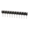 11 Pos. Female SIL Vertical Throughboard IC Strip -- D01-9971142 - Image