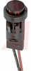 Indicator,Pnl-Mnt;Indicator, LED;Red;0.5In.;T-1-3/4, 120V, 6In.Wire Lead - 70015959 - Allied Electronics, Inc.