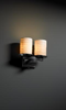 POR-8775-10-WAVE-MBLK Sconces-Double Glass - 494740 - Capital Lighting, Inc.