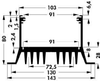 Heat Sink, Case, 0.8 C/w, 80 Mm, 143 Mm, 100 Mm Rohs Compliant Fischer Elektronik - 59M1958 - Newark, An Avnet Company