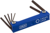 7 Pieces Metric Short Folding S2 Hex Key Set -- 69937 - Image