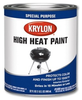 Krylon Industrial Coatings High Heat Black Matte Paint - 1 qt Can - 02505 - 724504-02505 - R. S. Hughes Company, Inc.