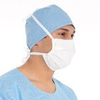 Kimberly-Clark White Pleated Standard Surgical Mask - 12.626 in Width - 036000-49310 - 036000-49310 - R. S. Hughes Company, Inc.