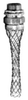 Liquidtight Flexible Conduit Connector with Grip - STN-250SR - Appleton Electric