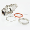 N Female (Jack) to TNC Female (Jack) Bulkhead Adapter, High Temp, 1.25 VSWR -- SM4149 - Image