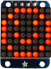 Led Display, Dot Matrix, 8X8, Red; Led Color Adafruit - 44W3467 - Newark, An Avnet Company