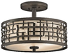 Semi-Flush Mts.-Drum Shade - 634051 - Light Center (The)